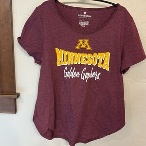 University of Minnesota Ski-U-Mah tee, L